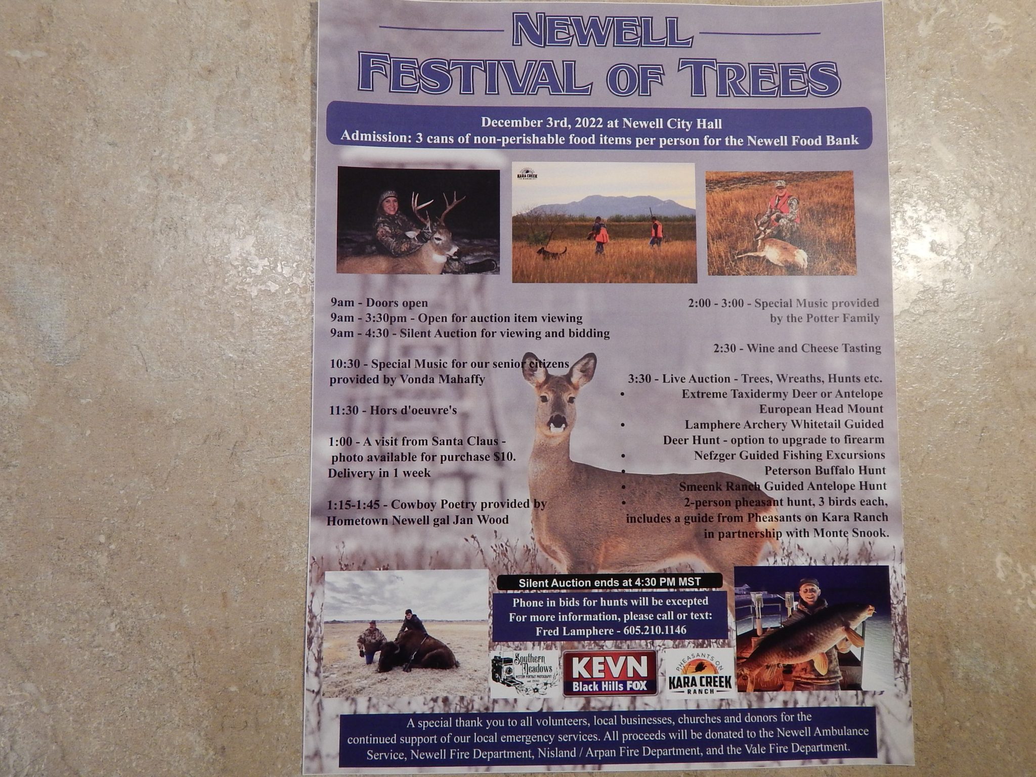 Please join us for the 2022 Newell Festival of Trees Newell Festival